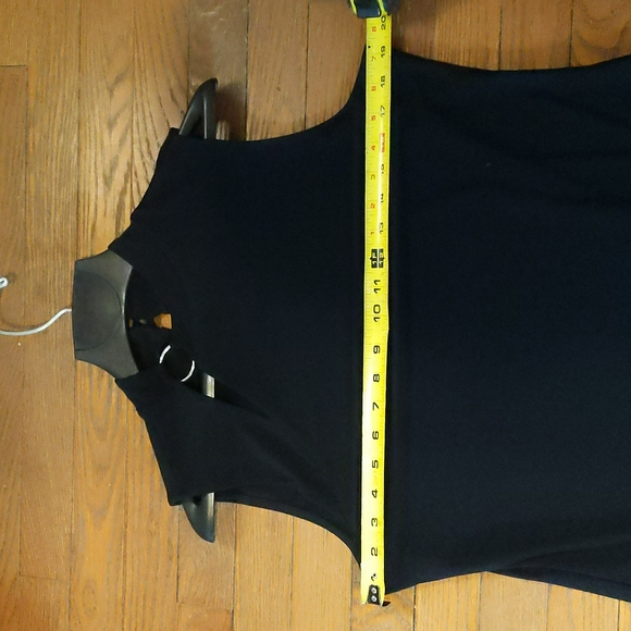 I.N.C.  International Concepts, sleeveless top, black, Petite XL - Picture 3 of 4